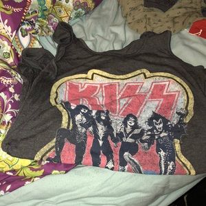 Kiss long tank top